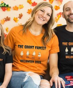 Personalized Matching Family Halloween Shirt Custom 2023 Shirts Ghost Classic T-Shirt