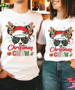 Personalized Mickey Christmas Crew Shirt Minnie 2023 Family Couple Matching Shirts Classic Unisex Personalized Mickey Christmas Crew Shirt Minnie 2023 Family Couple Matching Shirts Classic Unisex
