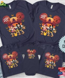 Personalized Mickey Friends Disney Halloween Family Shirt T-Shirt Unisex