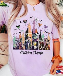 Personalized Mickey Villians Halloween Castle T-Shirt Disney Shirt Party 2023 Sweatshirt Classic 2 Personalized Mickey Villians Halloween Castle T Shirt Disney Shirt Party 2023 Sweatshirt Classic 3