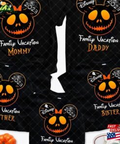 Personalized Mouse Not So Scary Halloween 2023 Matching Shirts Nightmare Family Shirt Hoodie Sweatshirt
