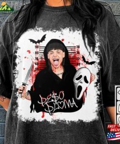 Peso Pluma Halloween Shirt Comfort Colors Bleached Tour 2023 Ticket Album T-Shirt Sweatshirt