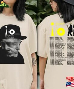 Peter Gabriel Anniversary Concert 2023 T-Shirt Tour Dates Shirt Hoodie Unisex Peter Gabriel Anniversary Concert 2023 T-Shirt Tour Dates Shirt Hoodie Unisex