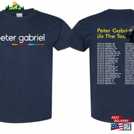 Peter Gabriel I O The Tour T-Shirt Concert Shirt Us Sweatshirt Classic