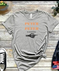 Peter T-Shirt Unisex Pumpkin Costume Shirt Classic Sweatshirt 2 Peter T Shirt Unisex Pumpkin Costume Shirt Classic Sweatshirt 3