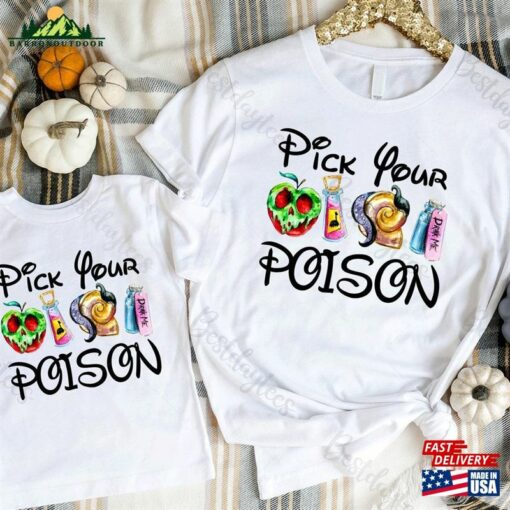 Pick Your Poison Shirt Halloween Shirts Kids T-Shirt Classic