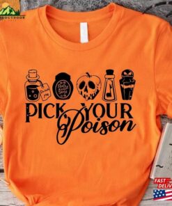 Pick Your Poison Shirt Villain Halloween T-Shirt For Women Classic Sweatshirt Pick Your Poison Shirt Villain Halloween T-Shirt For Women Classic Sweatshirt