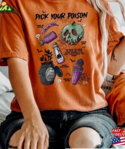 Pick Your Poison Tshirt Disney Family Villain Shirt Halloween Sweatshirt Classic T-Shirt 3 Pick Your Poison Tshirt Disney Family Villain Shirt Halloween Sweatshirt Classic T Shirt 4