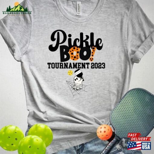 Pickle Boo Tournament Halloween T-Shirt Hoodie