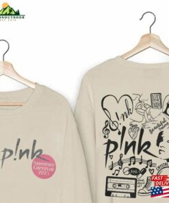 Pink Concert 2023 Casual T-Shirt P!Nk Summer Carnival Tour Shirt Hoodie Classic