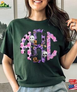 Pink Pastel Halloween Monogram Tee Trick Or Treat T-Shirt Sweatshirt Doodle Alpha Shirt Unisex Hoodie 2 Pink Pastel Halloween Monogram Tee Trick Or Treat T Shirt Sweatshirt Doodle Alpha Shirt Unisex Hoodie 3