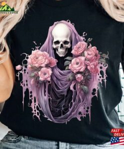 Pink Skeleton Halloween Shirt T-Shirt Classic