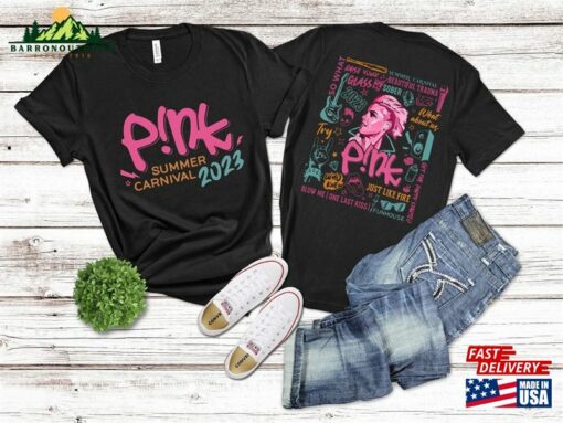 Pink Tour Get This Party Started Shirt Singer Summer Carnival 2023 T-Shirt Unisex