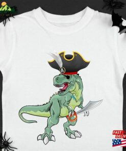 Pirate Dinosaur T Rex Shirts Funny Halloween Costumes 2023 Classic T-Shirt