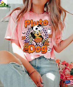 Pluto Dog Est 1928 Halloween Comfort Colors® Shirt Checkerred Sweatshirt Hoodie Classic