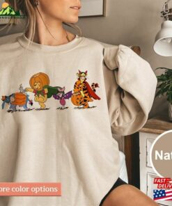 Pooh And Friends Halloween Sweatshirt Spooky Season Shirt Squad T-Shirt Unisex Pooh And Friends Halloween Sweatshirt Spooky Season Shirt Squad T-Shirt Unisex