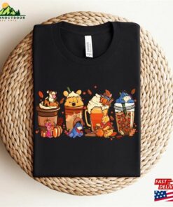 Pooh Coffee Halloween Shirt Winnie The Latte Disney Spooky Season Sweatshirt T Shirt 3