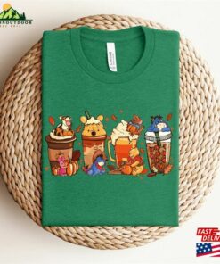 Pooh Coffee Halloween Shirt Winnie The Latte Disney Spooky Season Sweatshirt T Shirt 4