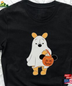 Pooh Ghost Halloween Shirt Mickey’s Not So Scary Sweatshirt Hoodie Unisex