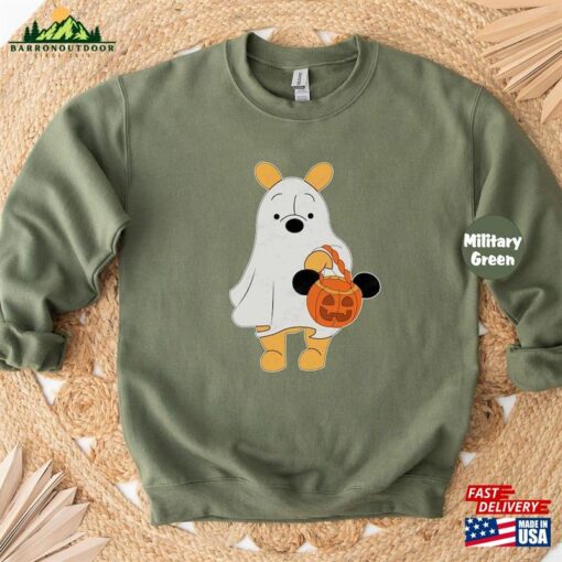 Pooh Ghost Halloween Shirt Mickey’s Not So Scary Sweatshirt Hoodie Unisex