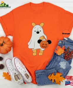 Pooh Ghost Halloween Shirt Retro Disney Spooky Season T-Shirt Winnie Sweatshirt