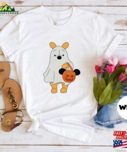 Pooh Ghost Halloween Shirt Retro Disney Spooky Season T Shirt Winnie Sweatshirt 4