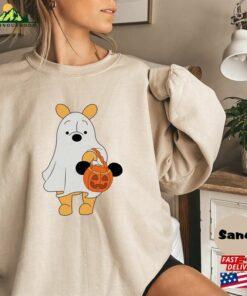 Pooh Ghost Halloween Tee Retro Disney Spooky Season T-Shirt Mickey Unisex Pooh Ghost Halloween Tee Retro Disney Spooky Season T-Shirt Mickey Unisex