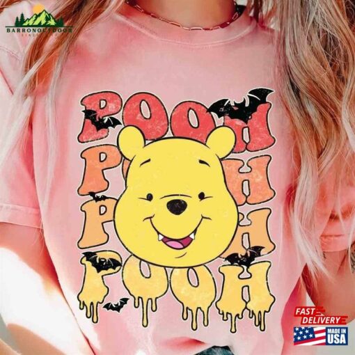 Pooh Halloween Shirt Vintage Winnie The T-Shirt Hoodie