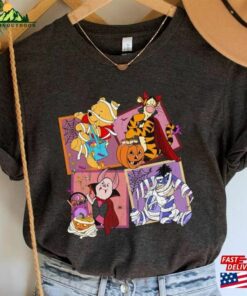 Pooh Mummy Piglet Dracula Eeyore Evil Tigger Costume Winnie The T-Shirt Hoodie