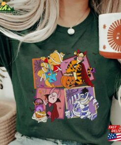 Pooh Mummy Piglet Dracula Eeyore Evil Tigger Costume Winnie The T Shirt Hoodie 3