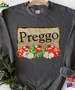 Prego Sauce Sweatshirt Funny Halloween Pregnancy Shirt Announcement Sweater 2023 Unisex T-Shirt 3 Prego Sauce Sweatshirt Funny Halloween Pregnancy Shirt Announcement Sweater 2023 Unisex T Shirt 4