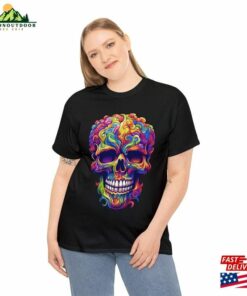 Psychedelic Skull #1 Halloween 2023 Spooky Art Painting Canvas Horror Dark Classical Odilon Redon Style Original October Classic T-Shirt 2 Psychedelic Skull 1 Halloween 2023 Spooky Art Painting Canvas Horror Dark Classical Odilon Redon Style Original October Classic T Shirt 3