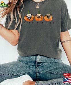 Pug Halloween Shirt Pugkin Patch Dog Unisex T-Shirt 2 Pug Halloween Shirt Pugkin Patch Dog Unisex T Shirt 3
