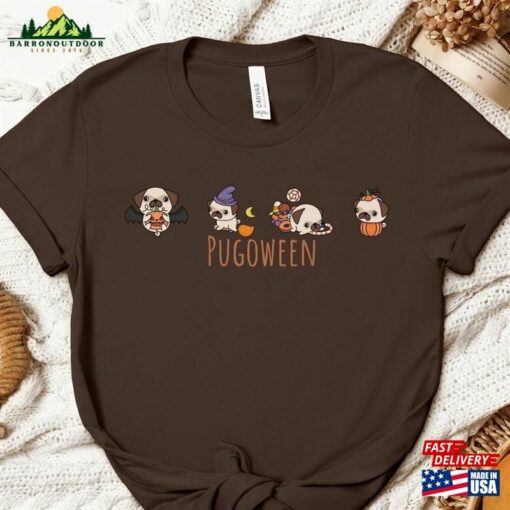 Pugoween Halloween Pug Shirt Dog Hoodie T-Shirt