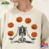 Pumpkin Halloween Sweatshirt Skeleton Shirt Hoodie Classic