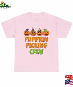 Pumpkin Picking Crew Shirt For Halloween Family Matching Classic Unisex 2 Pumpkin Picking Crew Shirt For Halloween Family Matching Classic Unisex 3