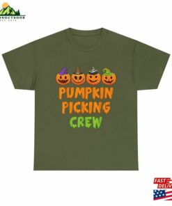 Pumpkin Picking Crew Shirt For Halloween Family Matching Classic Unisex 3 Pumpkin Picking Crew Shirt For Halloween Family Matching Classic Unisex 4