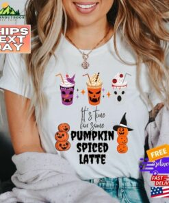 Pumpkin Spiced Latte Shirt Classic Hoodie