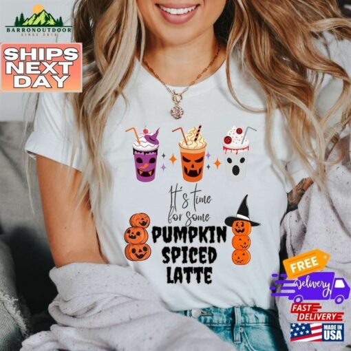 Pumpkin Spiced Latte Shirt Classic Hoodie