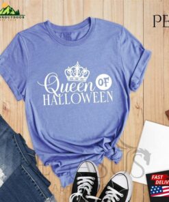 Queen Of Halloween Shirt Cute Costume Classic Hoodie