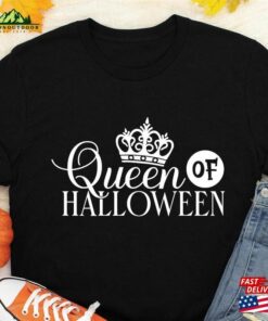 Queen Of Halloween Shirt Cute Costume Classic Hoodie
