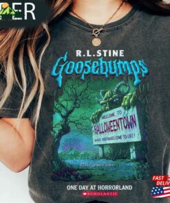 R L Stine Goosebumps Shirt One Day At Horrorland Halloween Hoodie T-Shirt