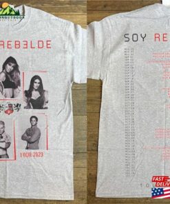 Rbd Rebelde Tour 2023 Soy T-Shirt Red Hoodie