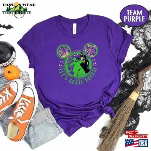 Ready To Boogie With Oogie Shirt Let’s Halloween Classic Hoodie