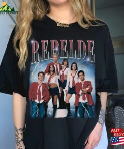 Rebelde Limited Comfort Colors Shirt Vintage 90S Graphic Tee Rbd Concert T-Shirt Hoodie
