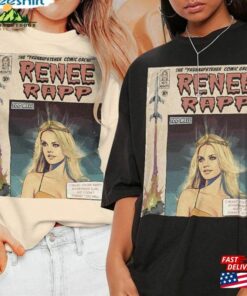 Renee Rapp Comic Shirt Book Art World Tour 2023 Short Sleeve Unisex T Shirt Concert Outift Sweatshirt 4