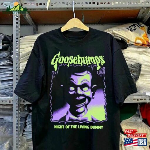 Retro 90S Halloween Shirt Goosebumps Horrorland Crewneck Sweatshirt 2023 Gift T-Shirt Classic