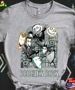 Retro 90S Lock Shock And Barrel Boogie’s Boy Shirt Disney The Nightmare Before Christmas T-Shirt Classic