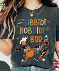 Retro Bibbidi Bobbidi Boo Halloween Comfort Colors Shirt Jaq And Gus Pumpkin Sweatshirt Hoodie Retro Bibbidi Bobbidi Boo Halloween Comfort Colors Shirt Jaq And Gus Pumpkin Sweatshirt Hoodie