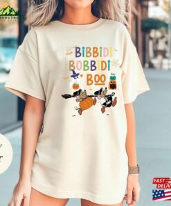 Retro Bibbidi Bobbidi Boo Halloween Comfort Colors Shirt Jaq And Gus Pumpkin Sweatshirt Hoodie 2 Retro Bibbidi Bobbidi Boo Halloween Comfort Colors Shirt Jaq And Gus Pumpkin Sweatshirt Hoodie 3